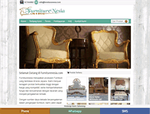 Tablet Screenshot of furniturenesia.com